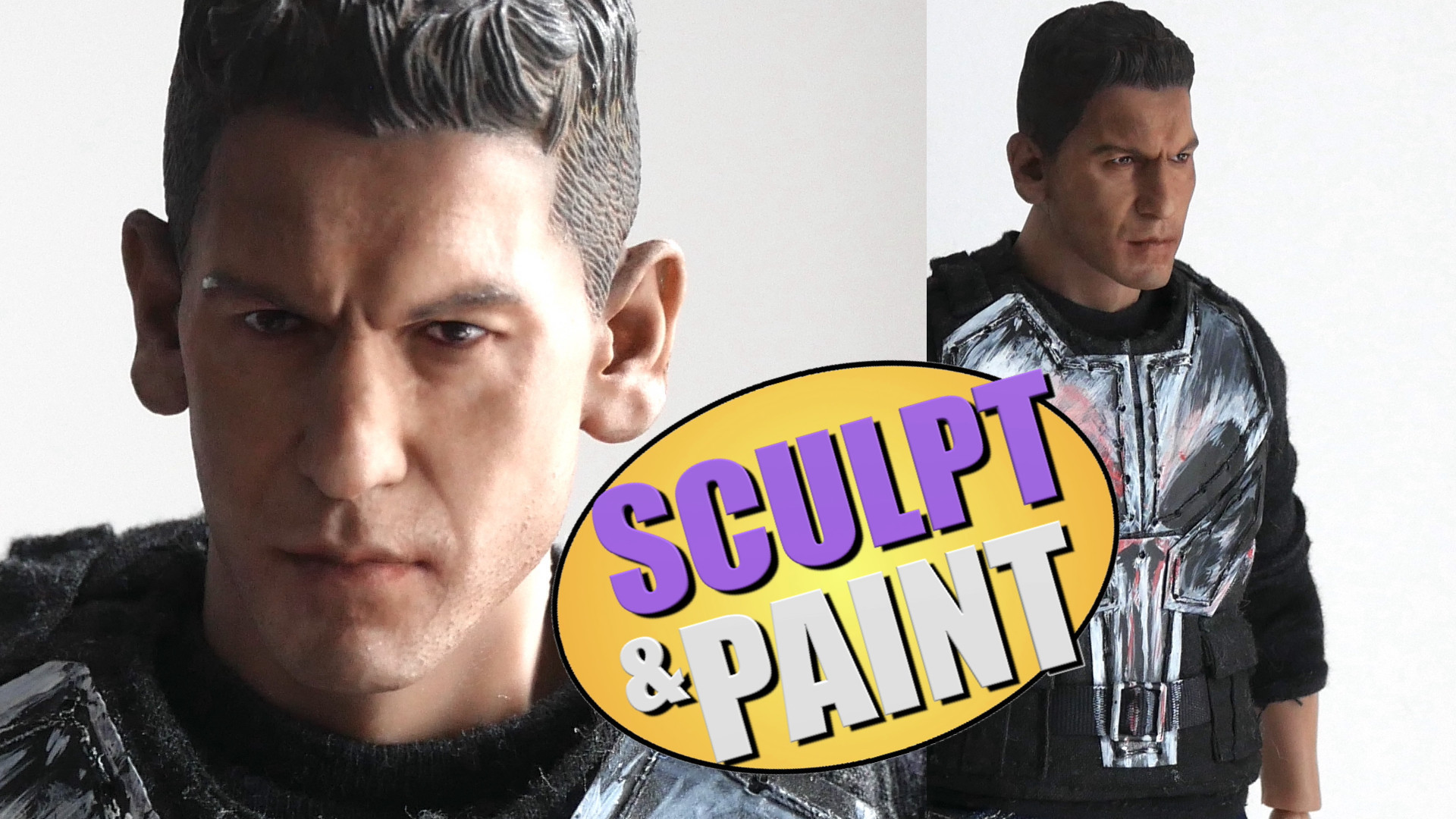 punisher header making